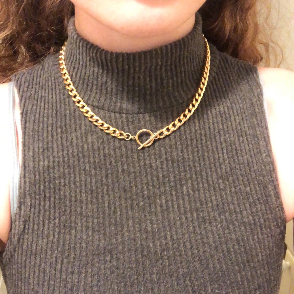 14k gold filled chain toggle clasp